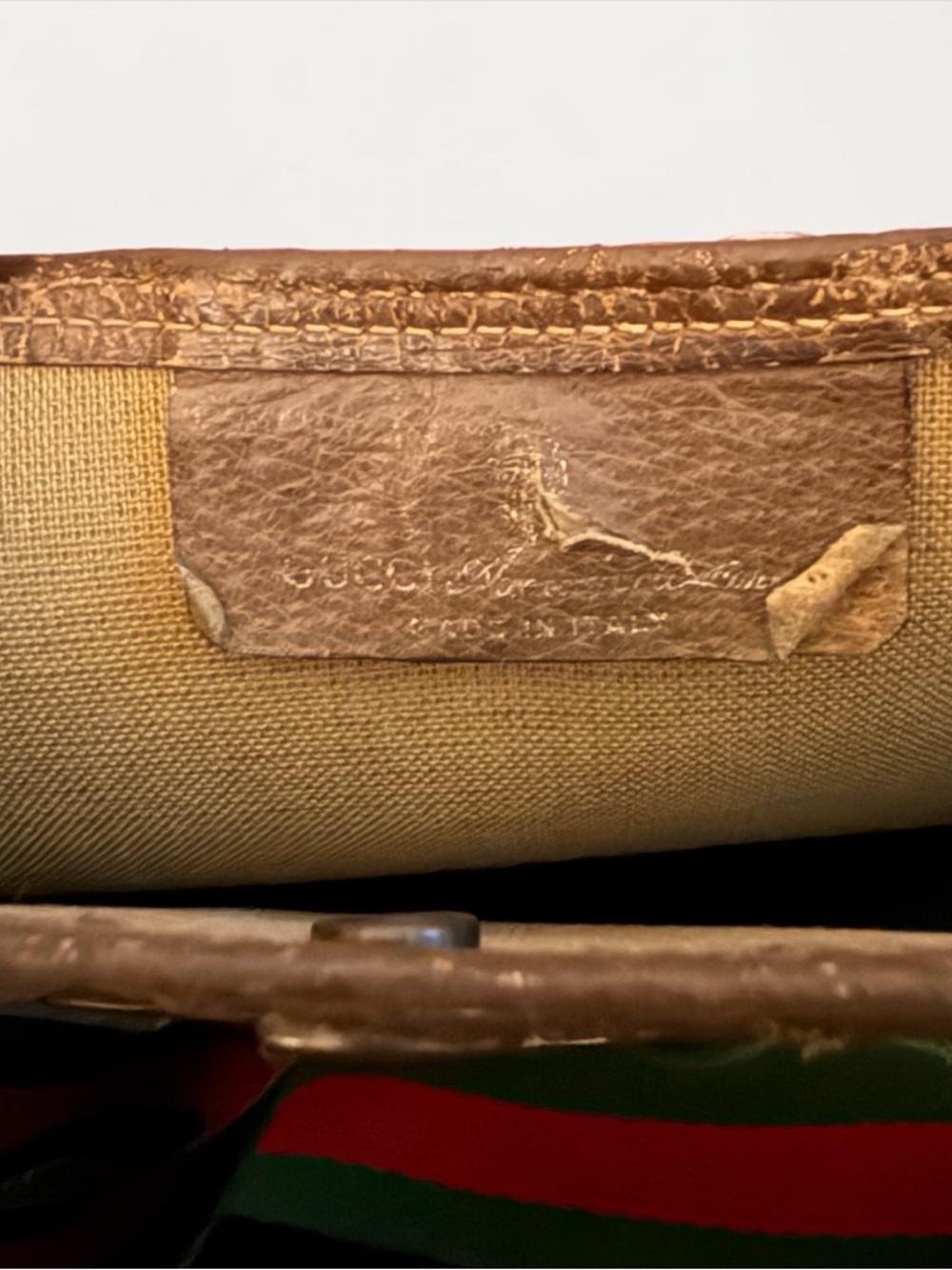 Authentic Gucci Plus Tote (Someone added a snap) - Picture 12 of 13